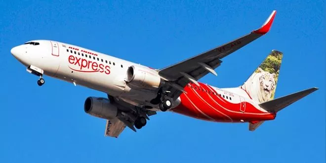 طائرة تابعة لشركة إير إنديا. 